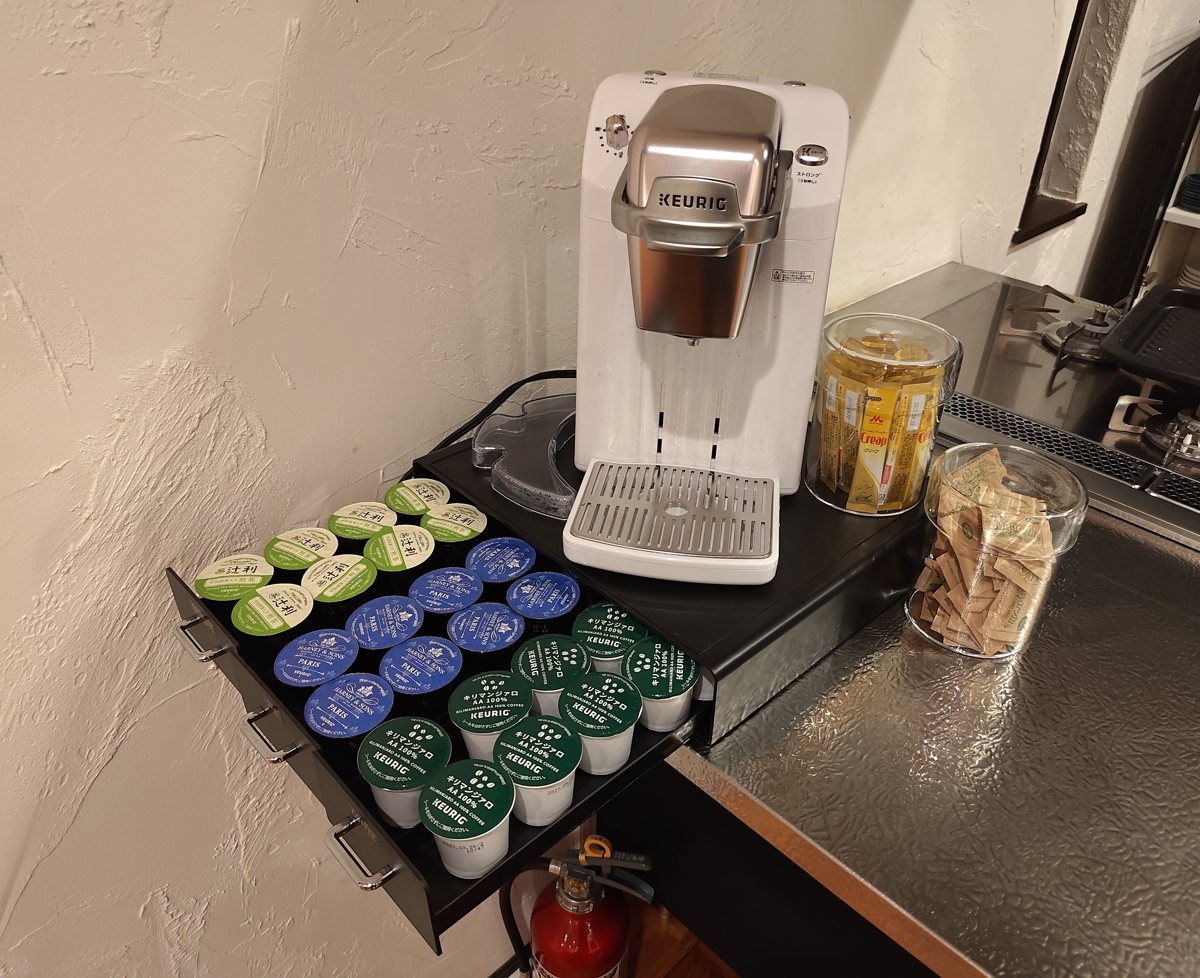 カプセル式コーヒーメーカーとカプセル